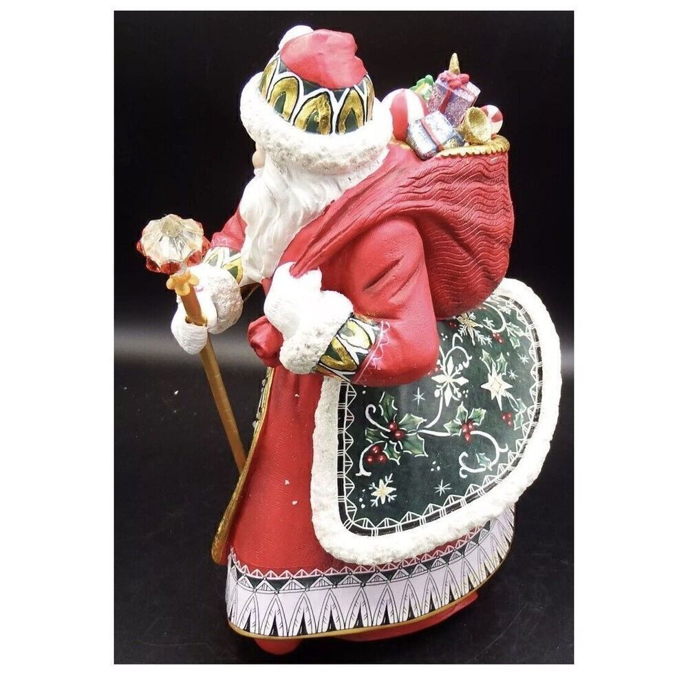 Bradford Exchange “Precious Treasure Heirloom Santa Claus” Figurine 2009 NEW! - Picture 2 of 7